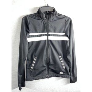 NIKE Black/White Zip Up‎ Athletic Jacket Kids Size XL